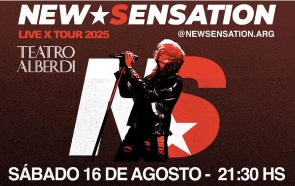 NEW SENSATION - TRIBUTO A INXS - 16/08/2025 - 21.30hs