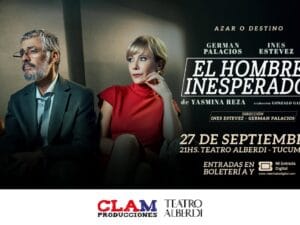 EL HOMBRE INESPERADO - 27/09/2025 - 21.00hs