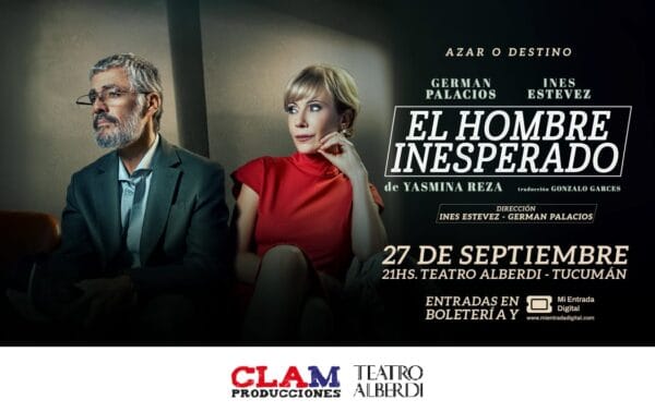 EL HOMBRE INESPERADO - 27/09/2025 - 21.00hs