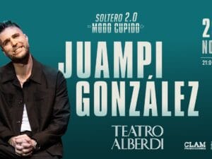 JUAMPI GONZALEZ PRESENTA SOLTERO 2.0 MODO CUPIDO - 29/11/2025 - 21.00hs