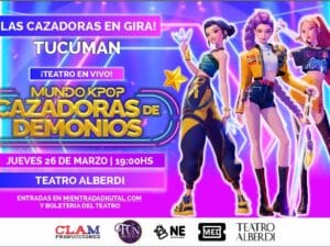 MUNDO KPOP - CAZADORAS DE DEMONIOS - 26/03/2026 - 19.00hs