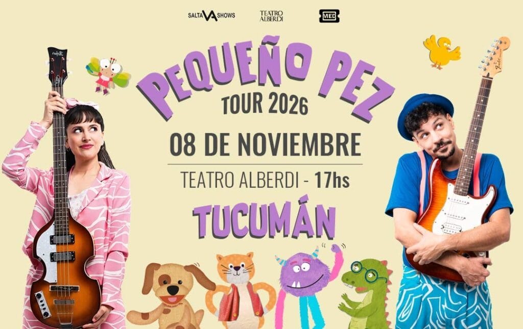 PEQUEÑO PEZ - 08/11/2026 - 17.00hs