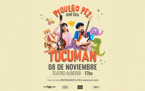 PEQUEÑO PEZ - 08/11/2026 - 17.00hs