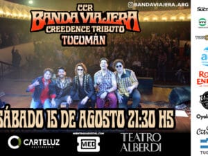 BANDA VIAJERA - TRIBUTO A CREEDENCE - 15/08/2026 - 21.30hs