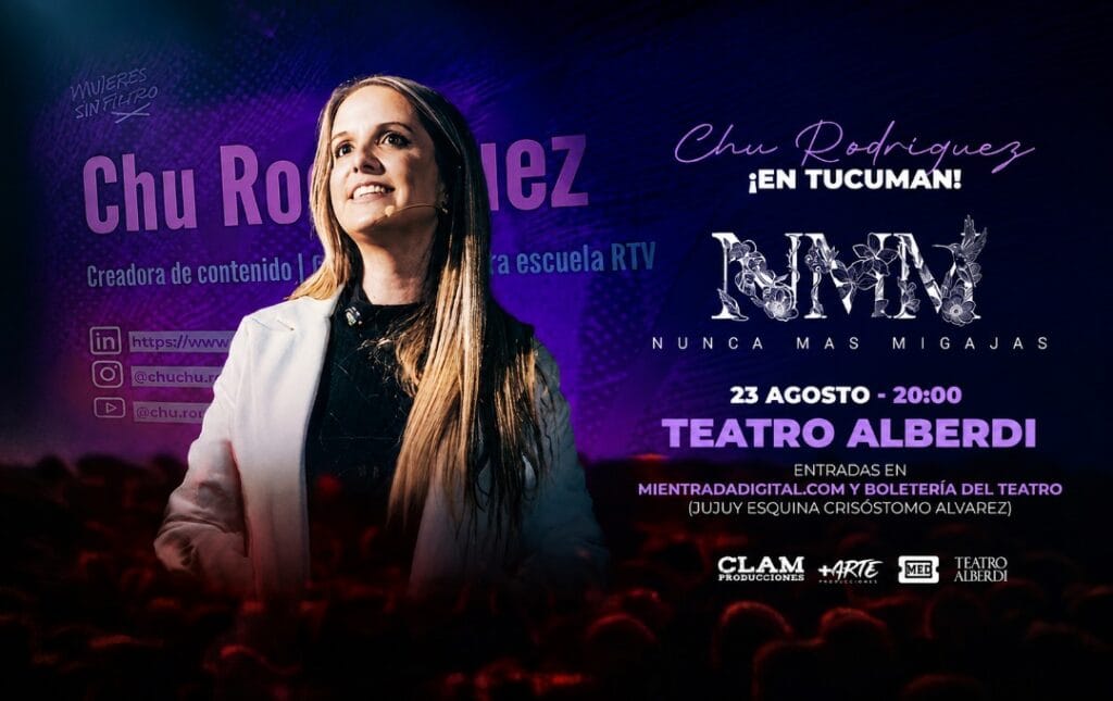 CHU RODRIGUEZ - NUNCA MAS MIGAJAS - 23/08/2026 - 20.00hs
