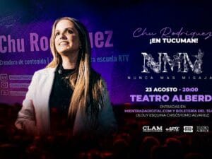 CHU RODRIGUEZ - NUNCA MAS MIGAJAS - 23/08/2026 - 20.00hs
