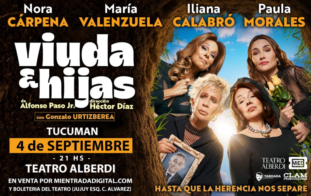 VIUDAS E HIJAS - 04/09/2026 - 21.00hs