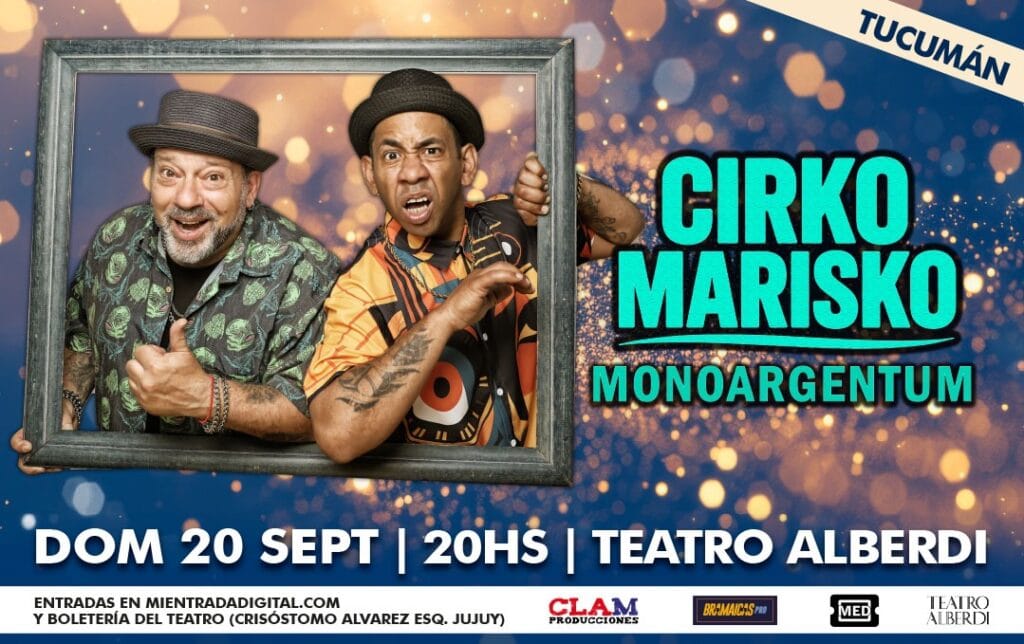 CIRKO MARISKO - MONOARGENTUM - 20/09/2026 - 20.00hs