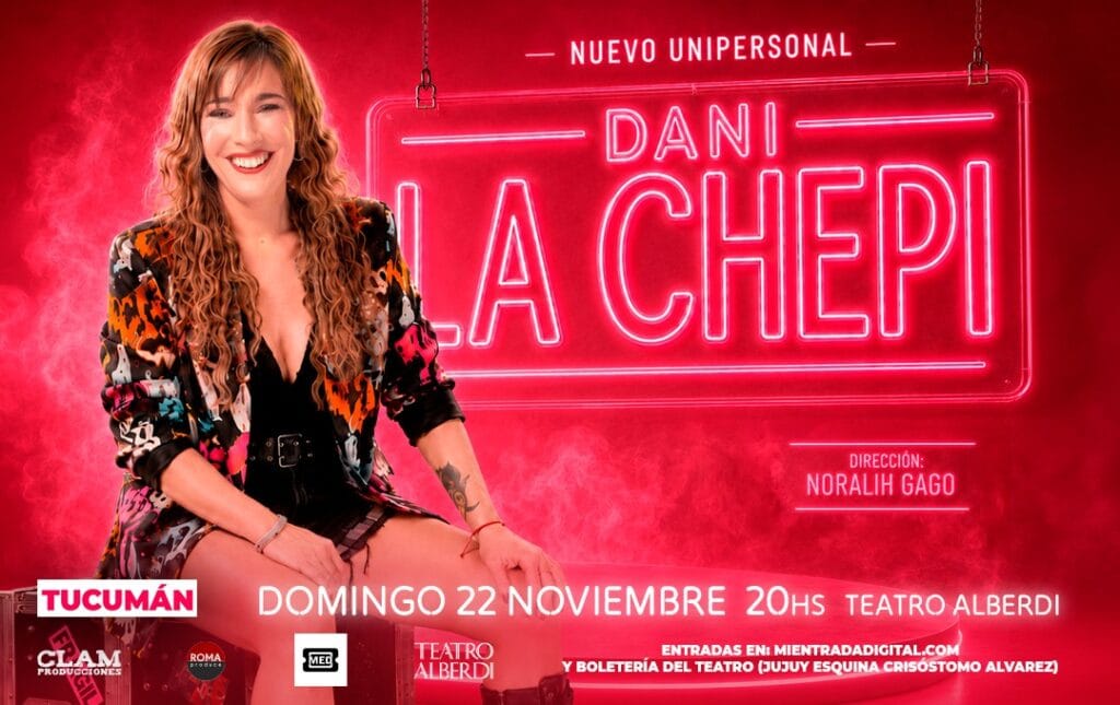 DANI LA CHEPI - 22/11/2026 - 20.00hs