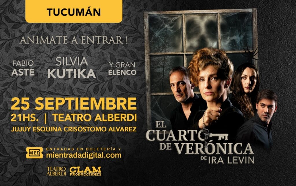 EL CUARTO DE VERONICA - 25/09/2026 - 21.00hs