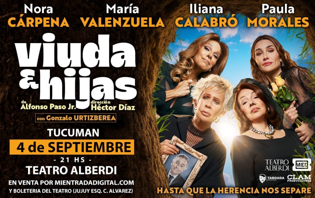 VIUDAS E HIJAS – 04/09/2026 – 21.00hs