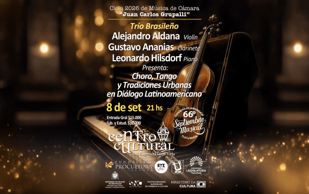RECITAL DE PIANO – JOYAS DE AMERICA – 08/09/2026 – 21.00hs