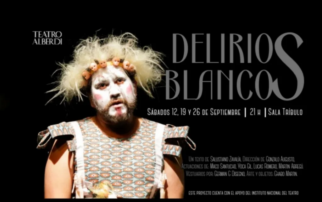 DELIRIOS BLANCOS – 12/09/2026 – 21.00hs – ST