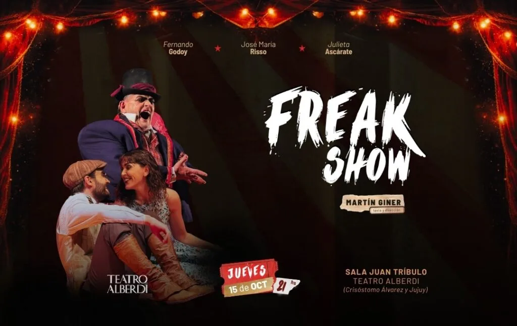 FREAK SHOW – 15/10/2026 – 21.00hs – ST