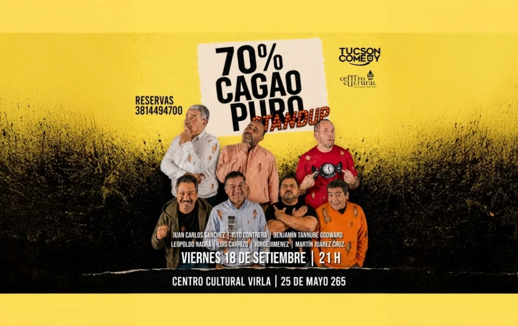 70% CAGAO PURO – 18/09/2026 – 21.00hs