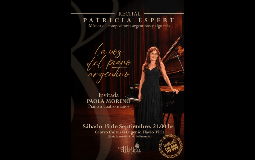 LA VOZ DEL PIANO ARGENTINO – 19/09/2026 – 21.00hs