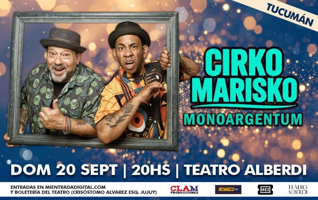 CIRKO MARISKO – MONOARGENTUM – 20/09/2026 – 20.00hs