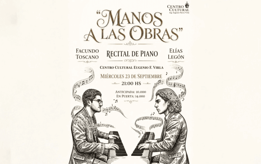 MANOS A LAS OBRAS – 23/09/2026 – 21.00hs