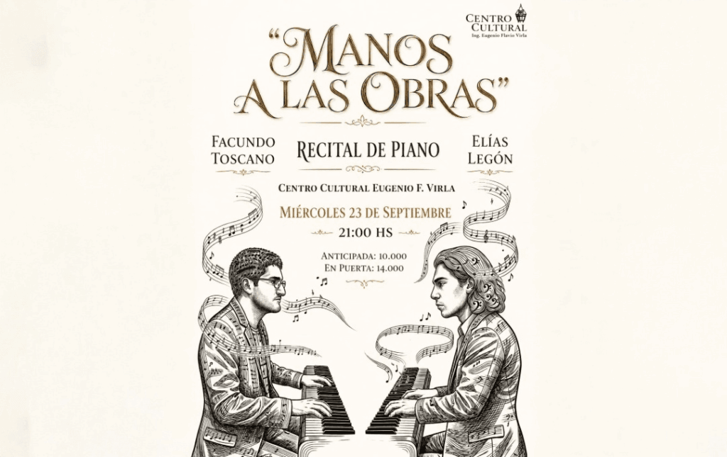 MANOS A LAS OBRAS – 23/09/2026 – 21.00hs