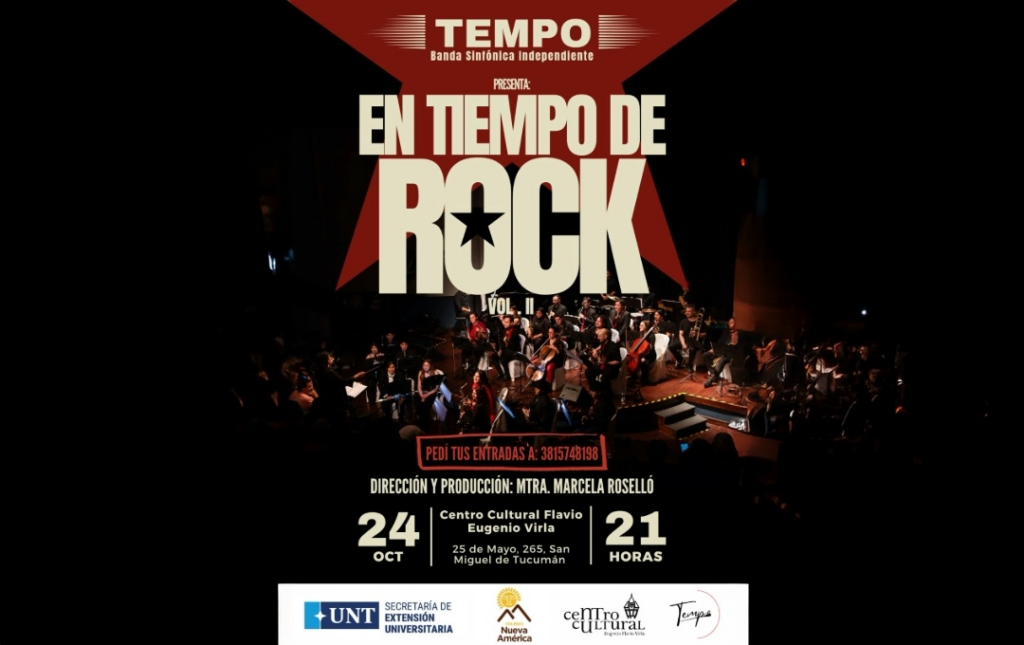 EN TIEMPO DE ROCK – VOLUMEN 2 – 24/10/2026 – 21.00hs