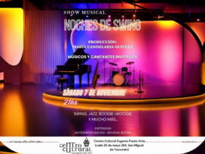 NOCHES DE SWING – 07/11/2026 – 21.00hs