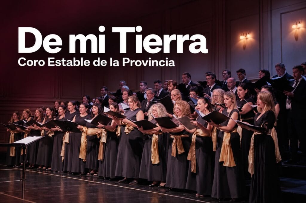 DE MI TIERRA – CORO ESTABLE DE LA PROVINCIA – 09/10/2026 – 21.00hs – TSM